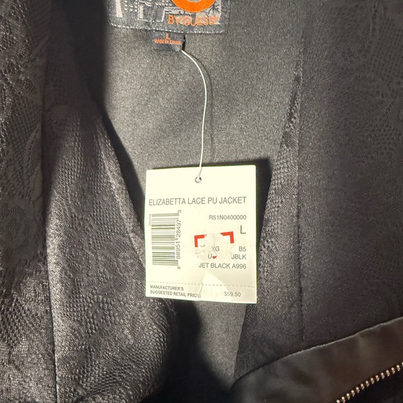 G by Guess Elizabetta Lace PU Jacket – Paisley Print – NWT - Picture 3 of 11